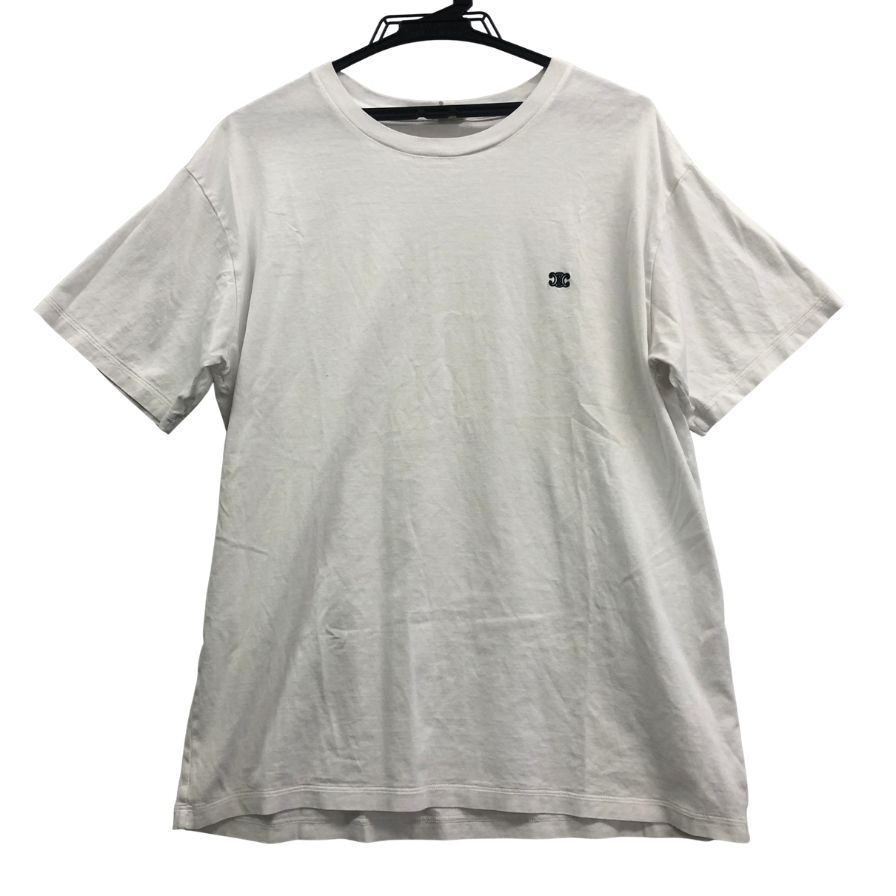 中古◆セリーヌ 半袖Tシャツ エディ期 トリオンフ ホワイト メンズ サイズS 2X04I671Q CELINE 【AFB3】