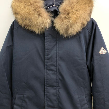 中古◆ピレネックス ダウンジャケット ANNECY FUR ネイビー メンズ サイズJP XS  PYRENEX 【AFA2】
