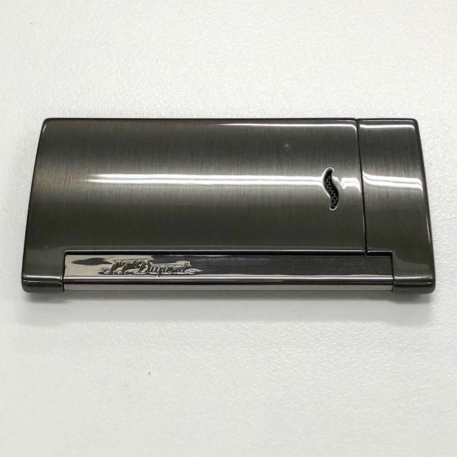 デュポン ライター スリム 7 ガス 7mm マット シルバー S.T. Dupont【AFI10】【中古】