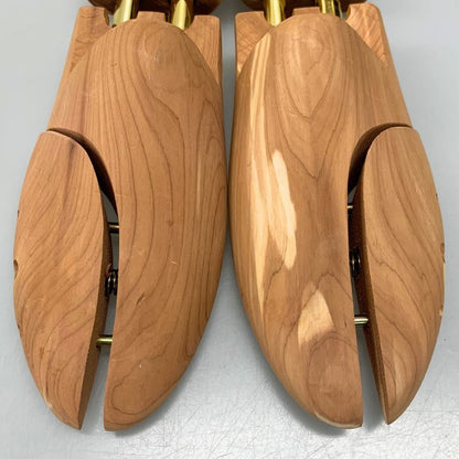 ナチュラルスタッフ シューツリー シューキーパー  木製 メンズ サイズ 41/42 ブラウン Natural Stuff 約26.0cm【AFC36】