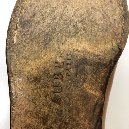 オーベルシー ローファー ベージュ系 サイズ UK5.5 メンズ AUBERCY 約24.5cm【AFC47】