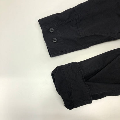 美品◆アメリカ軍 バトル デザイン ユニフォーム BDU コンバット ジャケット 357 97年製 メンズ サイズ SMALL ブラック US Army 【AFA13】