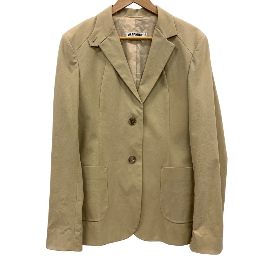 中古◆ジルサンダー テーラードジャケット 2B ベージュ サイズ40 JIL SANDER 【AFB27】