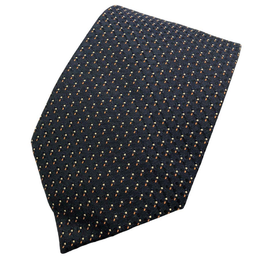 カンサイ ヤマモト オム ネクタイ ジャガード 総柄 シルク ダービータイ グレー KANSAI YAMAMOTO HOMME【AFI20】