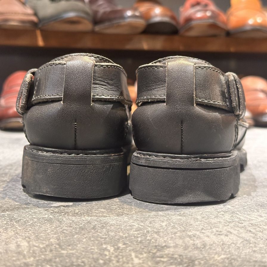パラブーツ バックストラップサンダル ブラック メンズ サイズ5 Paraboot  約23.5cm【LA】【中古】
