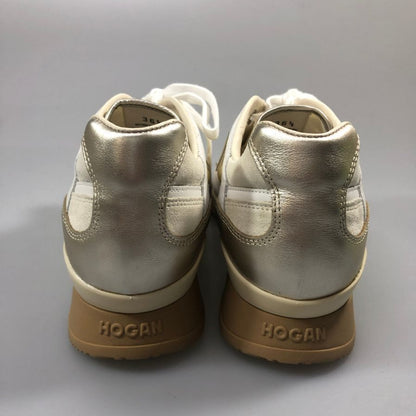 ホーガン メッシュスニーカー レディース ベージュ サイズ36.5 HOGAN 約23.5cm【AFD4】