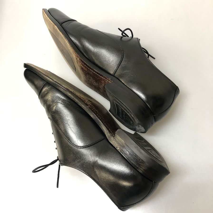スコッチグレイン レザーシューズ アシュランス ストレートチップ 3526 ブラック メンズ サイズ24.5 SCOTCH GRAIN 約24.5cm【AFD7】