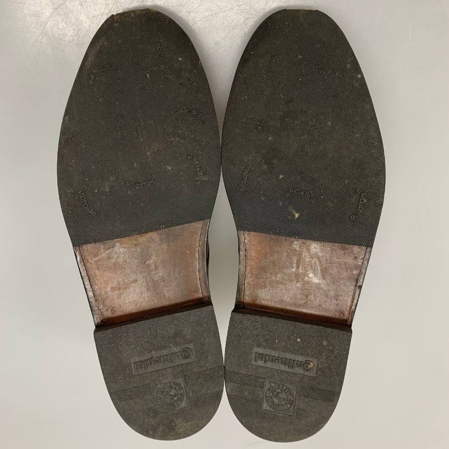 ジェイエムウエストン Uチップ ブラウン 6D メンズ 革靴 J.M. WESTON ビジネスシューズ 約24.5cm【LA】【中古】
