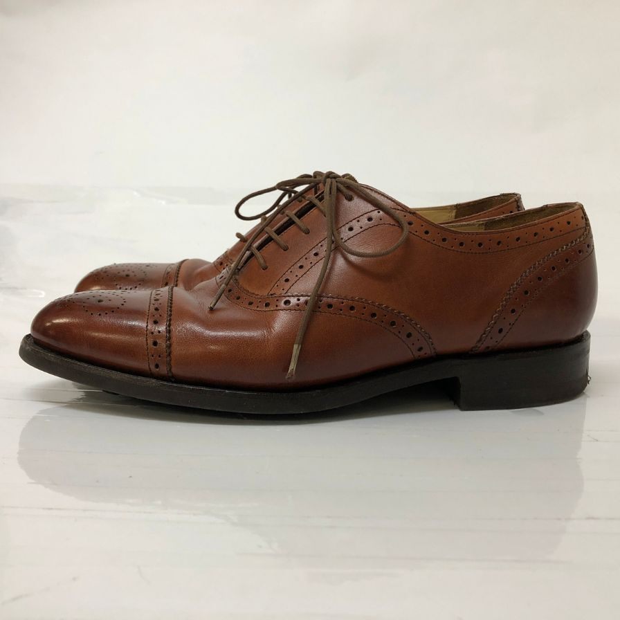 ロイドフットウェア レザーシューズ 2827 ER02 セミブローグ カーフ ブラウン メンズ サイズUK6E Lloyd Footwear 約25.0cm【AFD6】