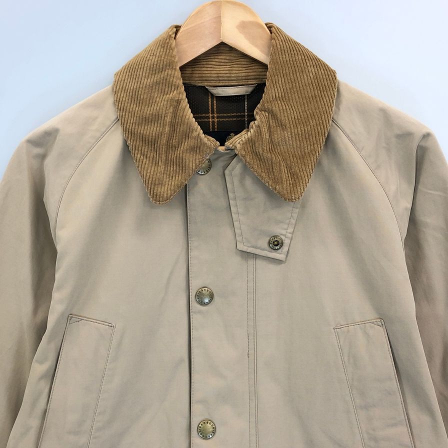 バブアー ジャケット ビデイル ピーチド ノンオイルド カバーオール 1901110 ライトベージュ メンズ サイズ36 Barbour BEDALE SL PEACHED【LA】