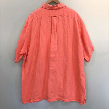 中古◆ポロ ラルフローレン ヴィンテージ開襟シャツ オレンジ メンズ サイズXXL POLO RALPH LAUREN 【AFB45】