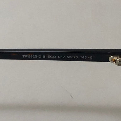 トムフォード  メガネ サングラス   TF5925-D-B ECO 052 52□20 べっ甲 ブラウン TOM FORD【AFI19】