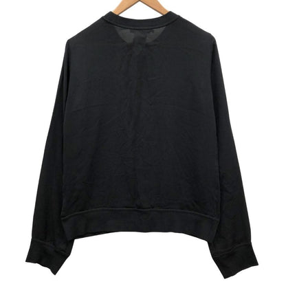 極美品◆ディースクエアード トップス シルク100% レディース サイズ42 ブラック S72NC0452 S40249 DSQUARED2 【AFB44】
