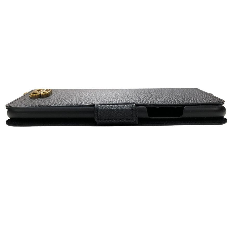 BALENCIAGA ブラックレザー iPhoneケース BALENCIAGA バレンシアガ/BALENCIAGA iPhone12mini メンズ