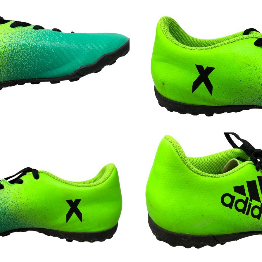 アディダス トレーニングシューズ X16.4 グリーン系 メンズ サイズ26.0㎝ adidas 約26.0cm【AFC1】