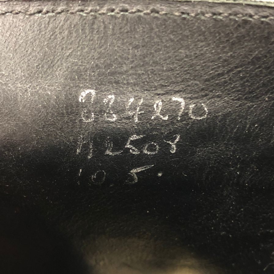 トリッカーズ レザーシューズ カントリーブーツ レースアップ モールトン M2508 メンズ ブラック サイズUK10 Tricker's ブーツ 約28.5cm【LA】【中古】
