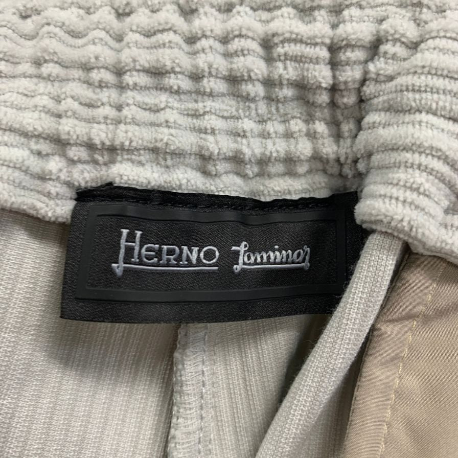 ヘルノ コーデュロイ パンツ PT00005DL グレー レディース サイズM HERNO 【AFB25】