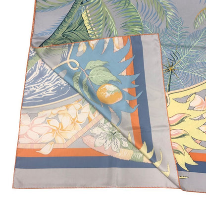 エルメス スカーフ レクタングル ALOHA アロハ 総柄 シルク レディース HERMES【AFI20】