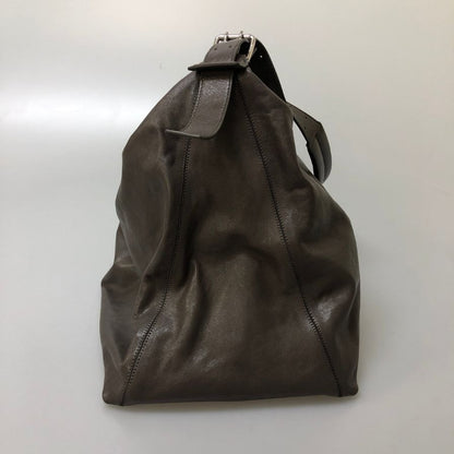 ルメール ベルテッドホーボーバッグ ダークチョコ系 LEMAIRE【AFE1】