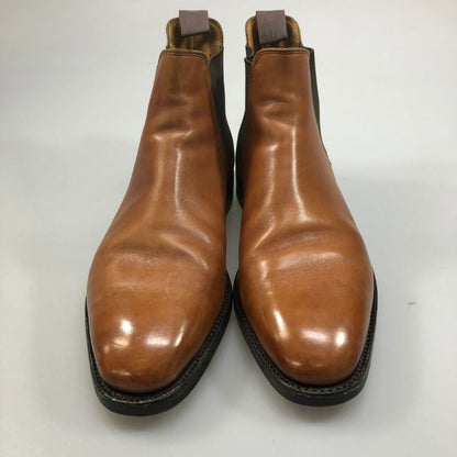 クロケット＆ジョーンズ チェルシー サイドゴアブーツ メンズ  ブラウン サイズUK6.5E  Crockett & Jones ブーツ 約26.0cm【LA】【中古】