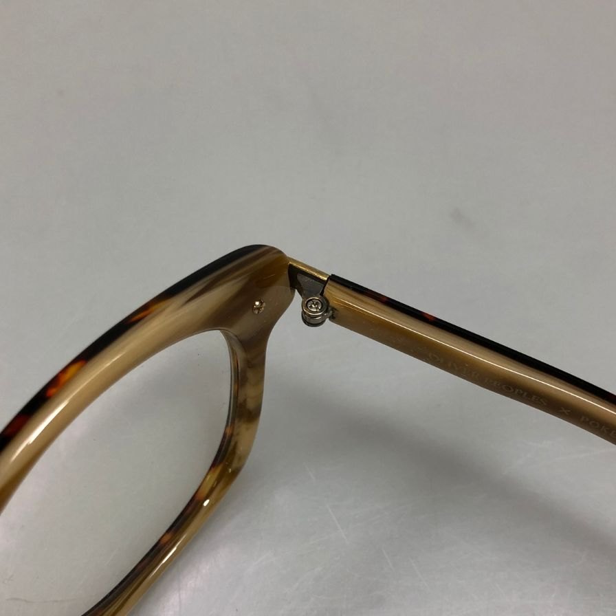 オリバーピープルズ ポーカーフェイス別注 メガネフレーム Boyce 48□22-140 べっ甲 日本製 OLIVER PEOPLES POKERFACE【AFI20】