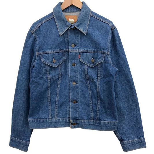 美品◆リーバイス デニムジャケット 70s USA製 VINTAGE スモールe ボタン裏 刻印1 Gジャン ブルー メンズ サイズ40 Levi`s 【AFB39】
