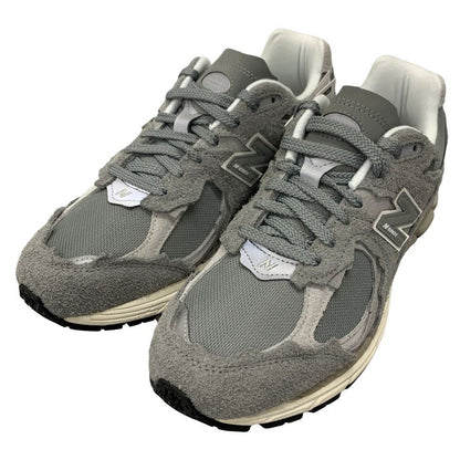 ニューバランス ローカットスニーカー M2002RDM スウェード×メッシュ グレー メンズ サイズ26.5cm New Balance 約26.5cm【AFD13】