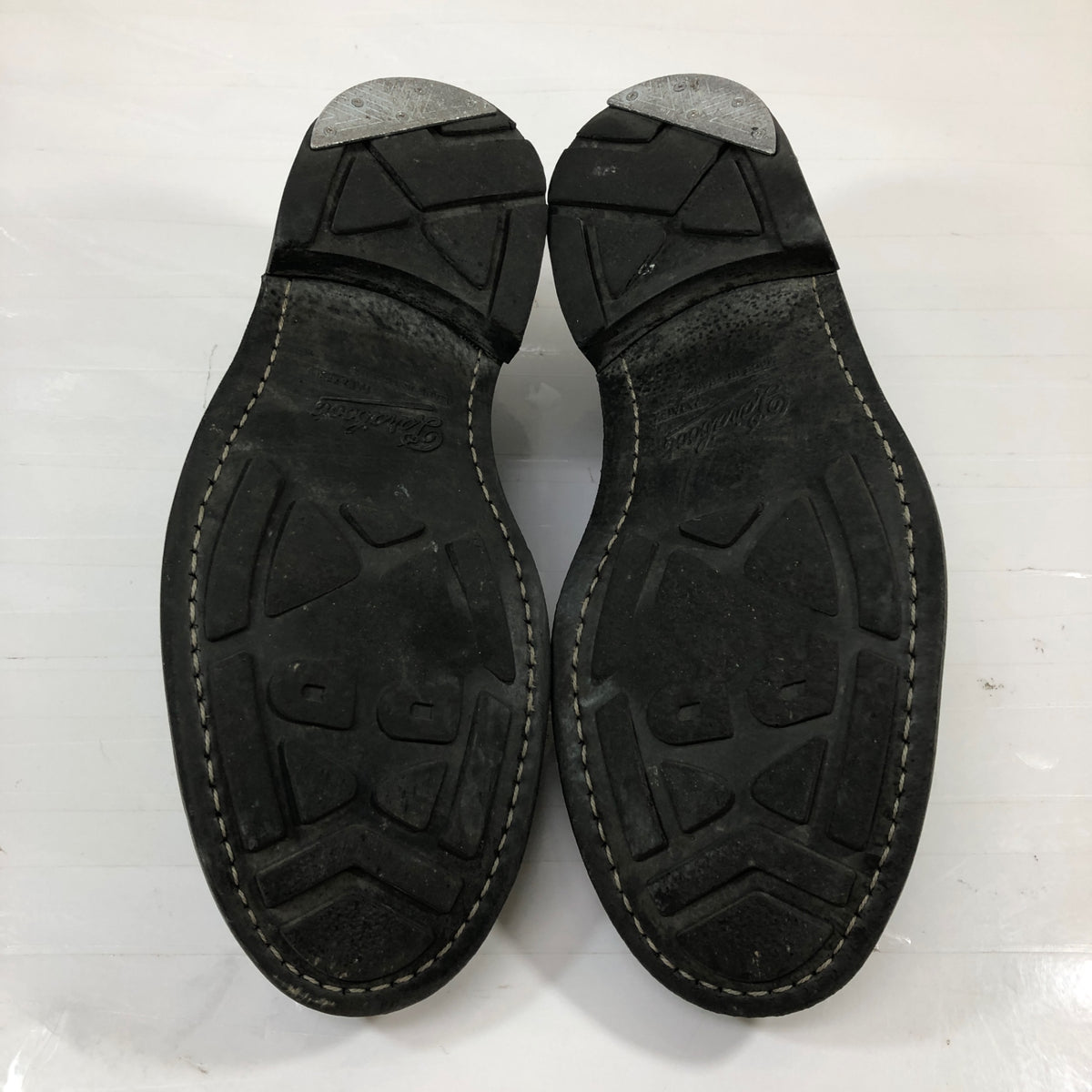 パラブーツ フォトン サイドエラ ブラック サイズUK6.5 メンズ Paraboot  約25.0cm【LA】【中古】