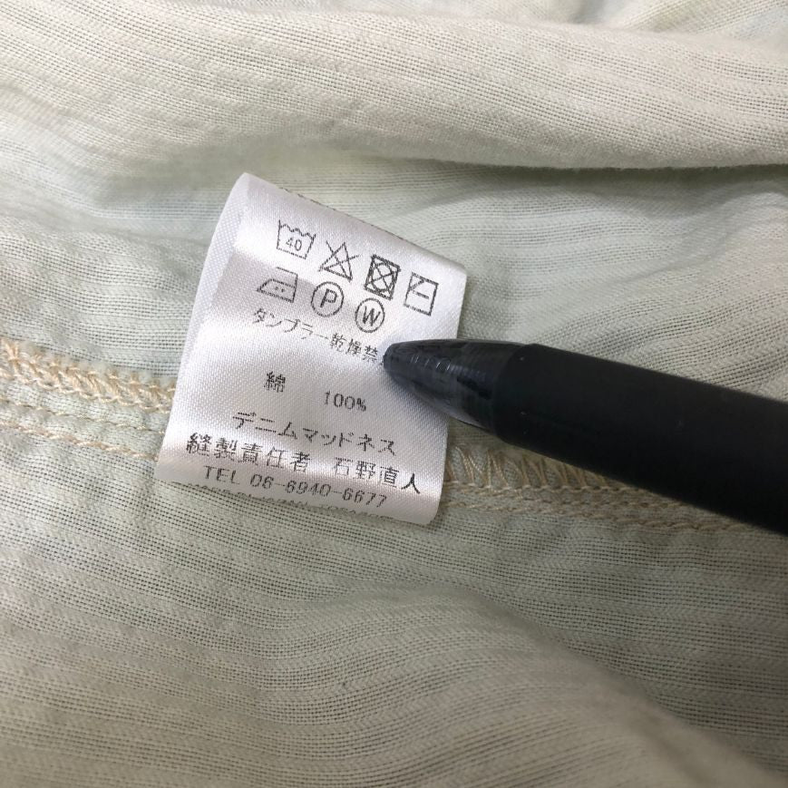 美品◆デニムマッドネス コーデュロイ コート メンズ  グレー系 サイズ 不明 DENIM MADNESS 【AFB18】