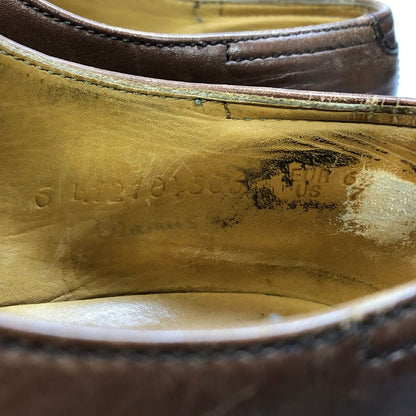 ジョンロブ コテージライン ウラヌス ギリーシューズ ブラウン UK6.5 JOHN LOBB URANUS ビジネスシューズ 約25.0cm【LA】【中古】