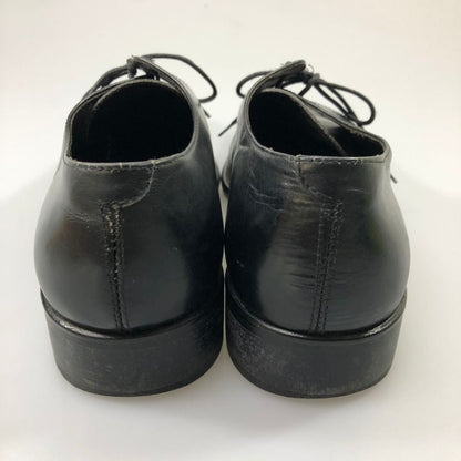 アントニオルフォ レースアップシューズ ブラック レザー メンズ サイズ42 ANTONIO RUFO 約26.5cm【AFC50】