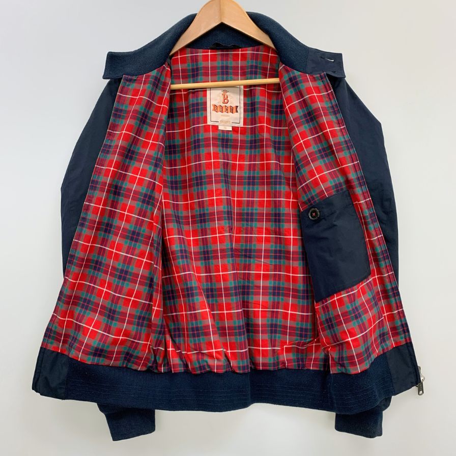 BARACUTA バラクータ　 ハリントン　ジャケット ネイビー　サイズ36 S Old BARACUTA バラクータG9 ハリントンジャケット トップボタン