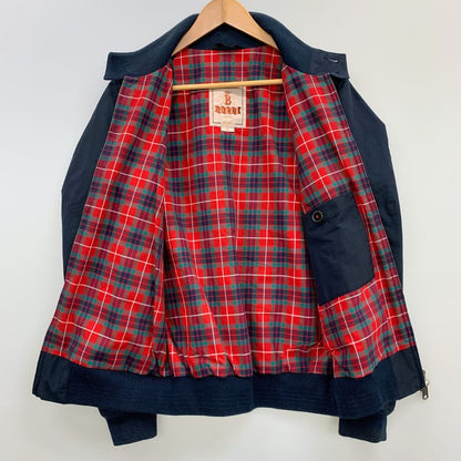 美品◆バラクータ G4 ハリントンジャケット ネイビー メンズ サイズ36 BARACUTA 【AFB14】