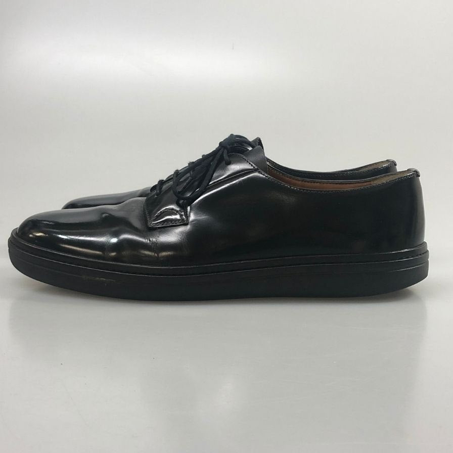 チャーチ パットフィールド プレーントゥ カーフ ブラック UK7 メンズ Church's 約26.0cm【AFC48】