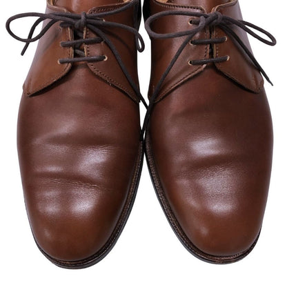 ロイドフットウェア レザーシューズ プレーントゥ  クロケット&ジョーンズ製  ブラウン メンズ サイズ6E Lloyd Footwear 約24.0cm【AFC8】