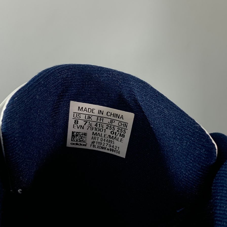 アディダス Q44895 ピュアメタル ボア プラス ゴルフシューズ ホワイト サイズ25.5㎝ メンズ adidas 約25.5cm【YB2】