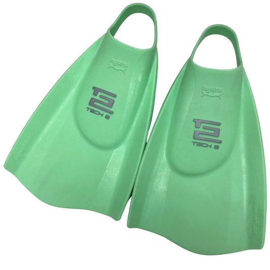 ソルテック フィン ハイドロテック2フィン ソフトタイプ グリーン系 ユニセックス サイズ4-5 soltec swim Hydro【AFI19-2】【中古】