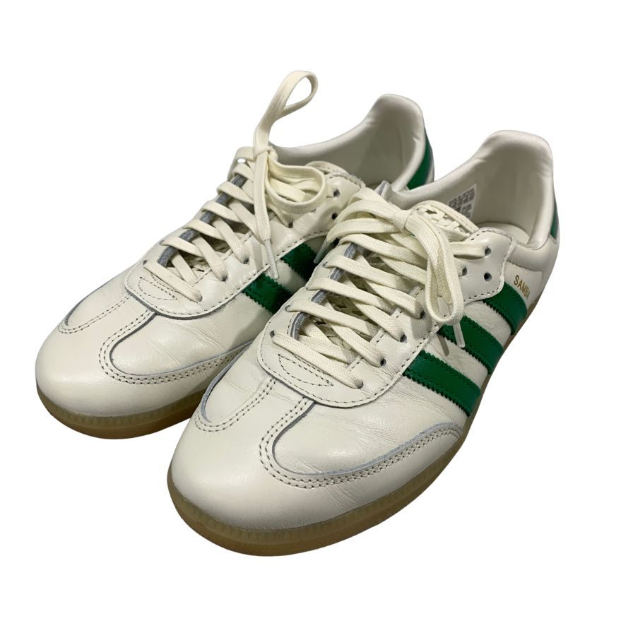アディダス ローカットスニーカー サンバOG ホワイト メンズ サイズ26cm IH3983 ADIDAS SAMBA OG 約26.0cm【AFC8】