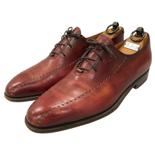 ベルルッティ レースアップシューズ パンチング ブラウン系 サイズ7 Berluti 約25.5cm【AFC44-2】