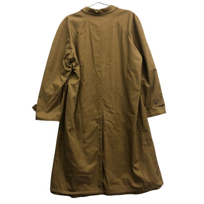 中古◆ノーブランド リバーシブルロングコート ベージュ×千鳥格子 サイズ52 メンズ 【AFB18】