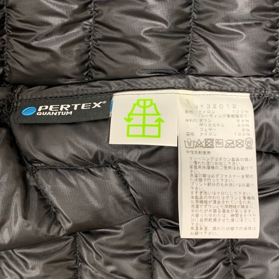 中古◆ザ ノースフェイス ダウンジャケット サンダージャケット NY32012 メンズ サイズL ブラック THE NORTH FACE 【AFB27】