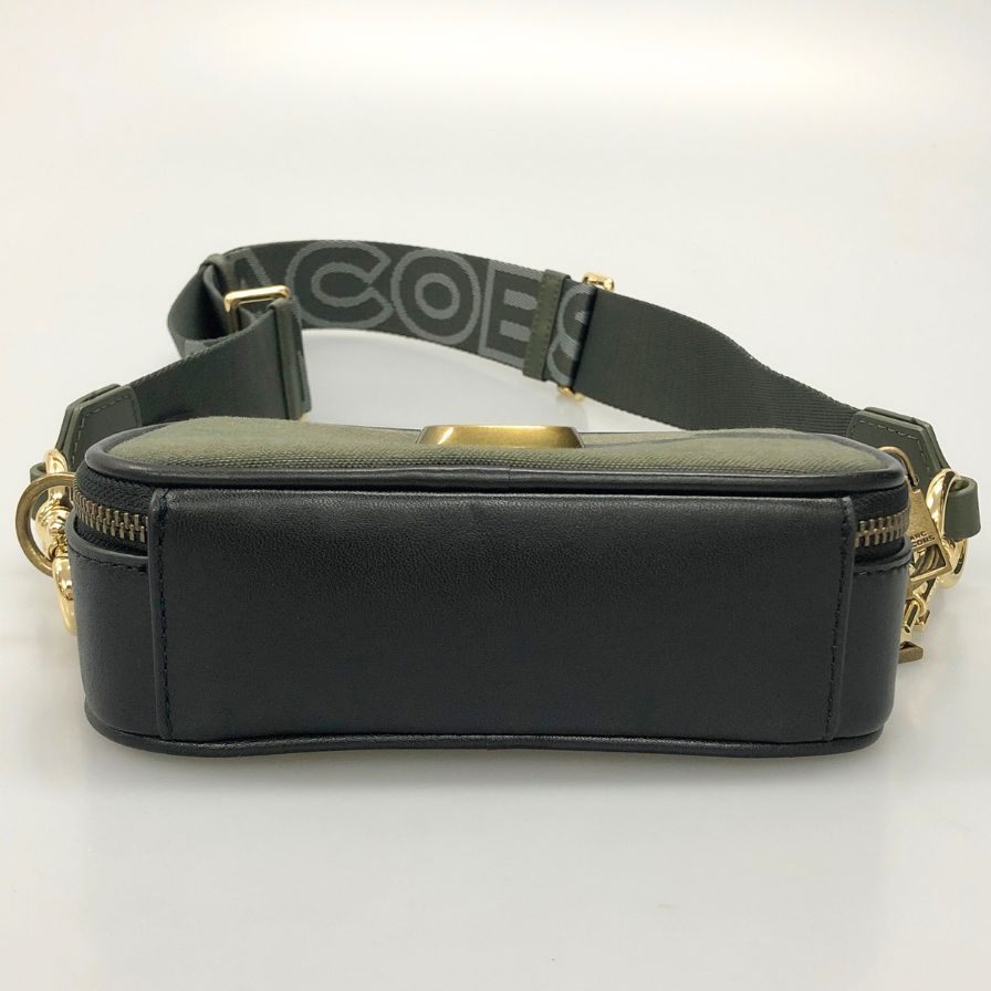 マークジェイコブス ショルダーバッグ スナップショット ザ カモ ジャカード レディース 総柄 ゴールド金具 MARC JACOBS【AFE5】