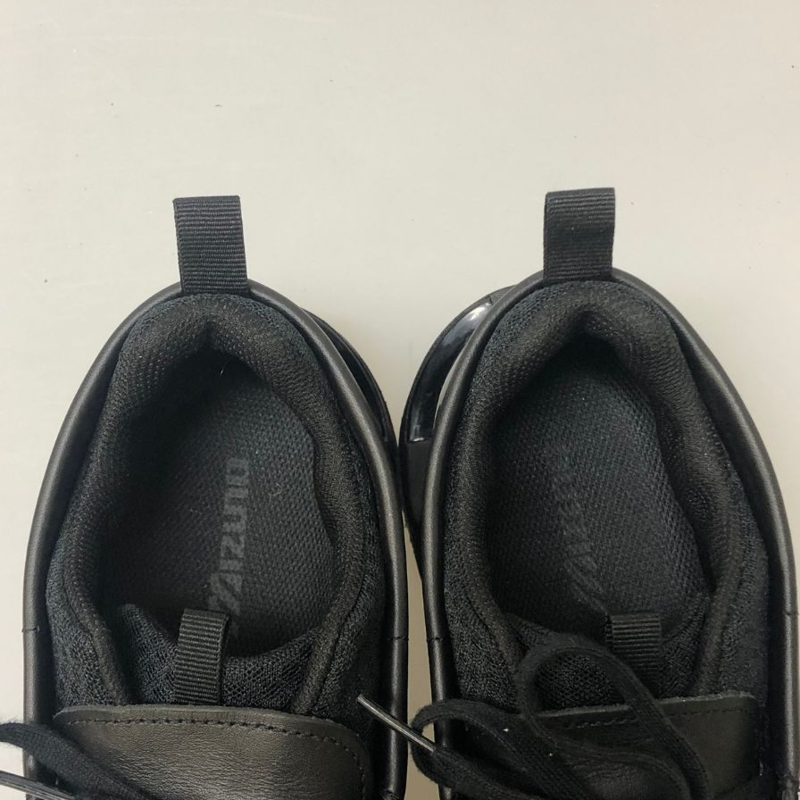ミズノ ウェーブプロフェシー モック レザー Uチップ 厚底スニーカー メンズ サイズ26 ブラック MIZUNO WAVE PROPHECY MOC 約26.0cm【AFD15】