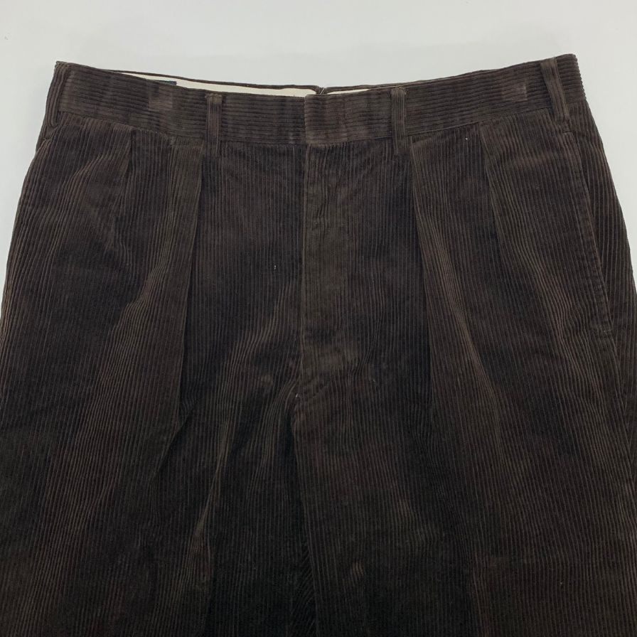 ポロラルフローレン コーデュロイパンツ 90S コットン ブラウン メンズ サイズ85 Polo Ralph Lauren 【AFB39】