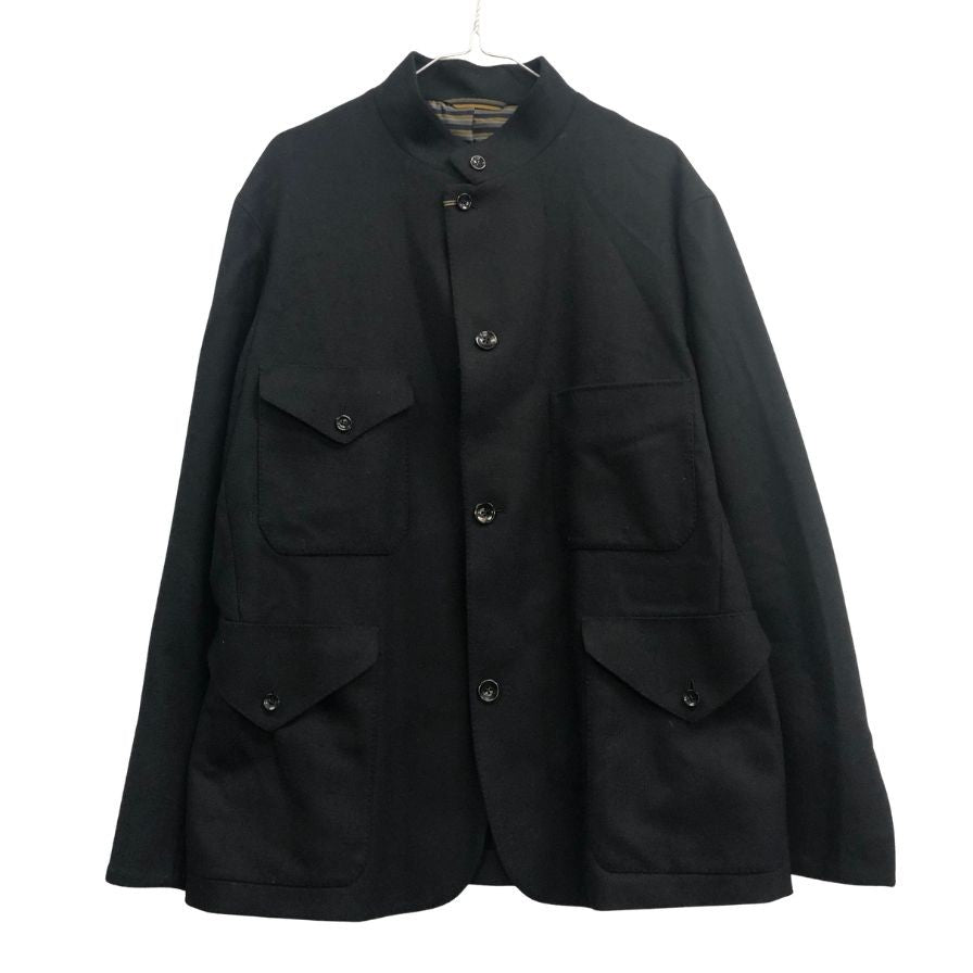 中古◆オルビウム ウール  4ポケットオフィサー ジャケット 0343-06-80097 メンズ サイズ50  ORBIUM 【AFB27】