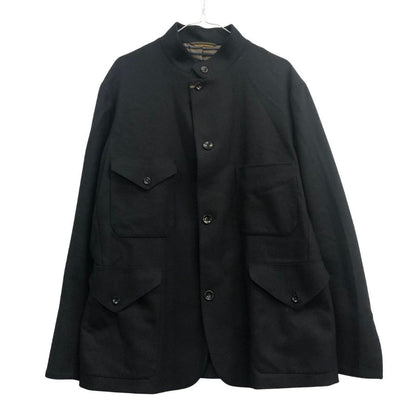 中古◆オルビウム ウール  4ポケットオフィサー ジャケット 0343-06-80097 メンズ サイズ50  ORBIUM 【AFB27】