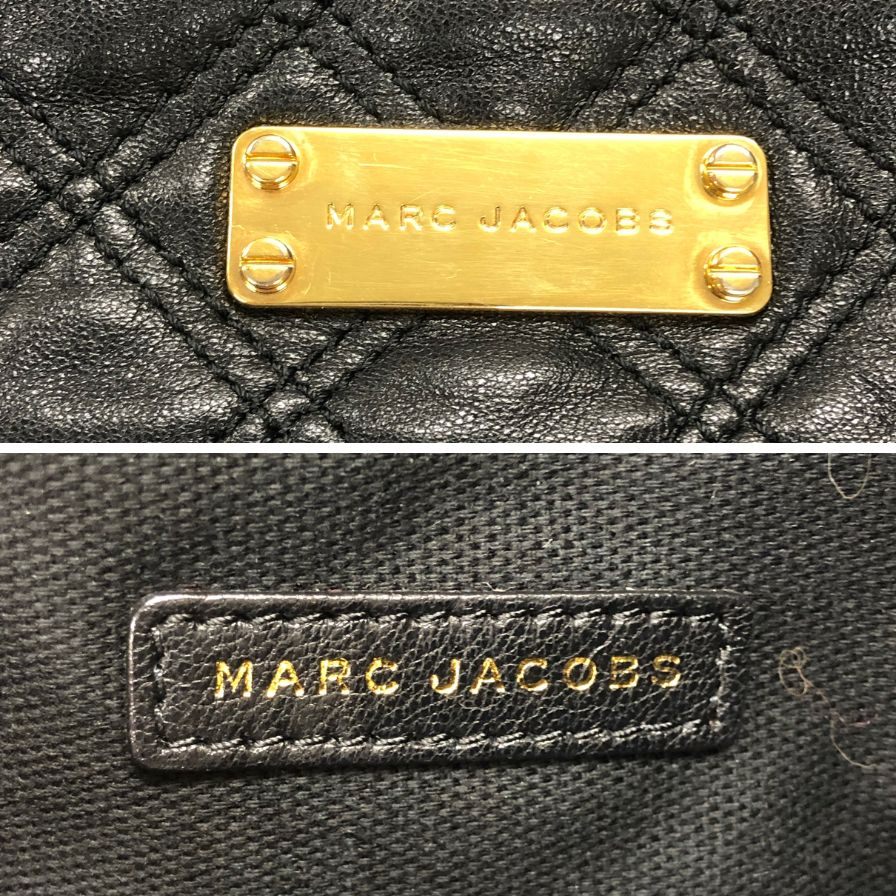 マークジェイコブス ゴールドチェーン ショルダーバッグ MARC JACOBS【AFE5】