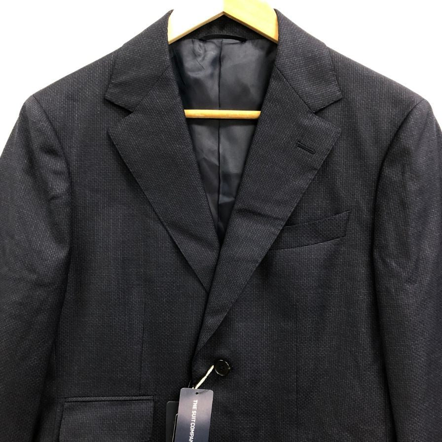 新品同様◆スーツカンパニー テーラードジャケット ウール  ネイビー サイズ170-Drop6 THE SUIT COMPANY 【AFB14】