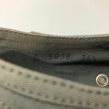 プラダ スニーカー 5638 キャンバス トゥチップ グレー系 レディース サイズ36.5 PRADA 約23.5cm【AFC49】