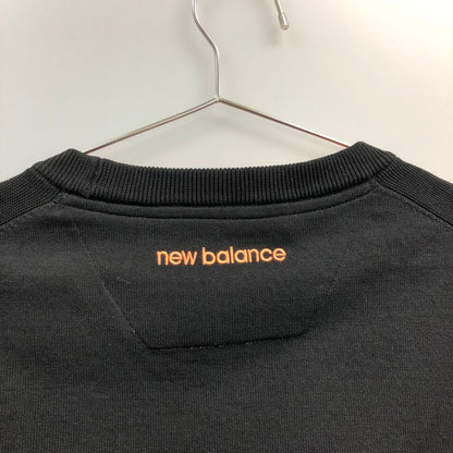 美品◆ニューバランス ゴルフ ニット クルーネック ブラック メンズ サイズ6 New Balance Golf 【AFA21】